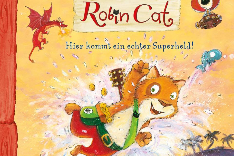 Bilderbuchkino: Robin Cat – Hier kommt ein echter Superheld! von Christian Seltmann Thumbnail