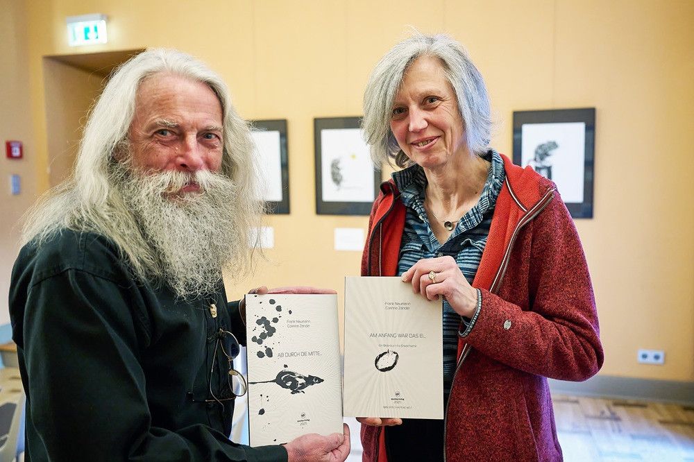 Frank Naumann & Corinna Zander: Ab durch die Mitte - Lesung & Vernissage