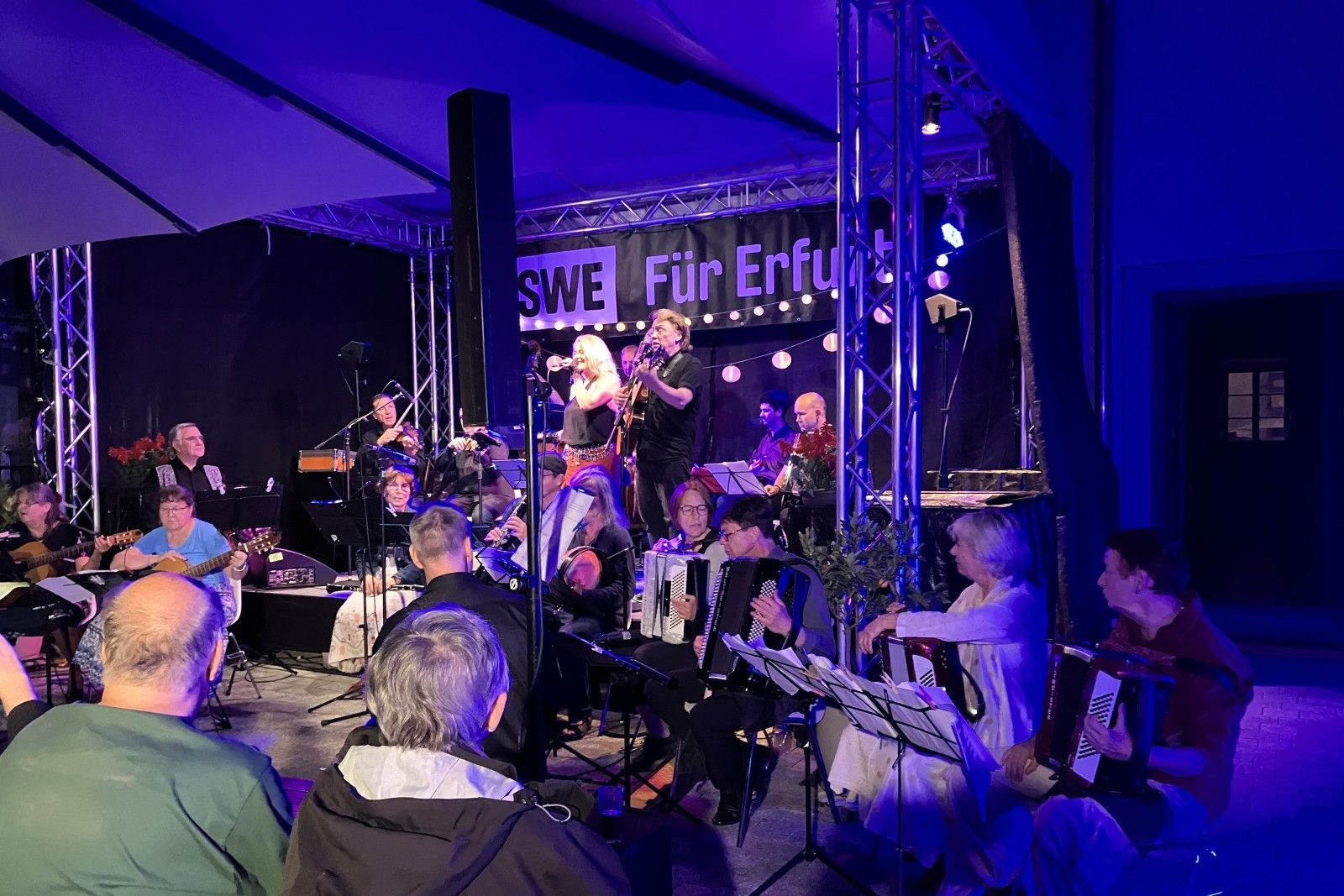 Open Air: 12. Lange Nacht des Klezmer im Hof des Kultur: Haus Dacheröden