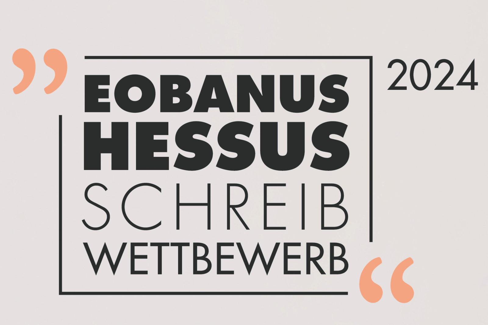 Preisverleihung zum Eobanus Hessus Schreibwettbewerb 2024