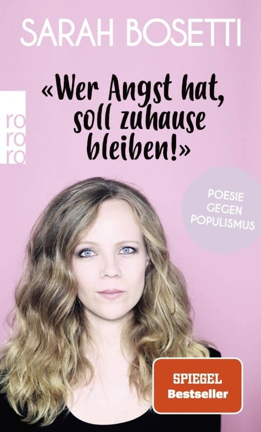 Sarah Bosetti: Wer Angst hat, soll zuhause bleiben!