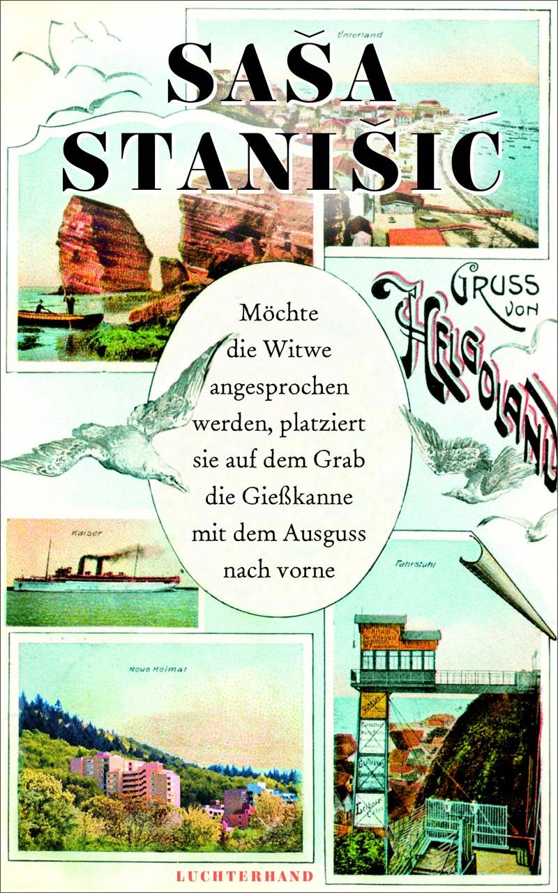 Buchtipp: Saša Stanišić: Möchte die Witwe angesprochen werden, platziert sie auf dem Grab die Gießkanne mit dem Ausguss nach vorne