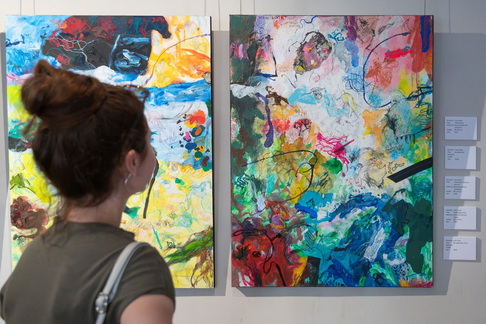 Vernissage: Zwischen-Räume - Bilder von Lutz Gode & Wolfgang Sobol