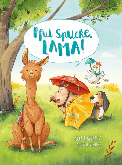 Buchtipp: Bilderbuchkino: Pfui Spucke, Lama von Katalina Brause