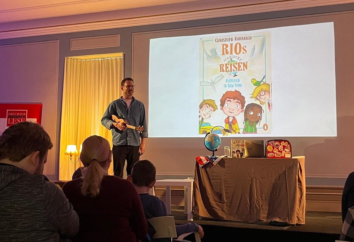 Christoph Karrasch: Rios magische Reisen – Plötzlich in New York