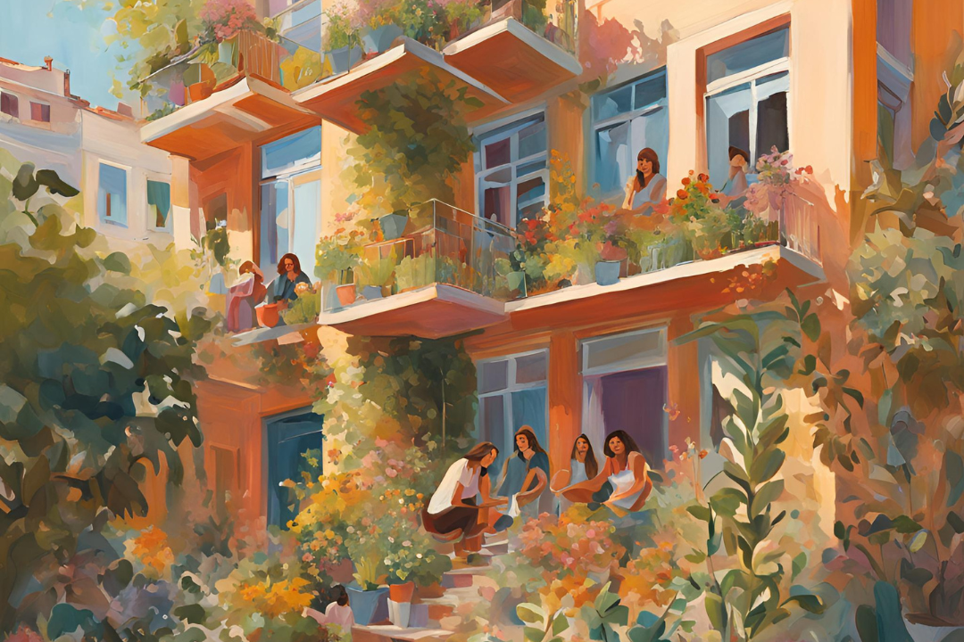 Feministische Utopien des gemeinsamen Wohnens