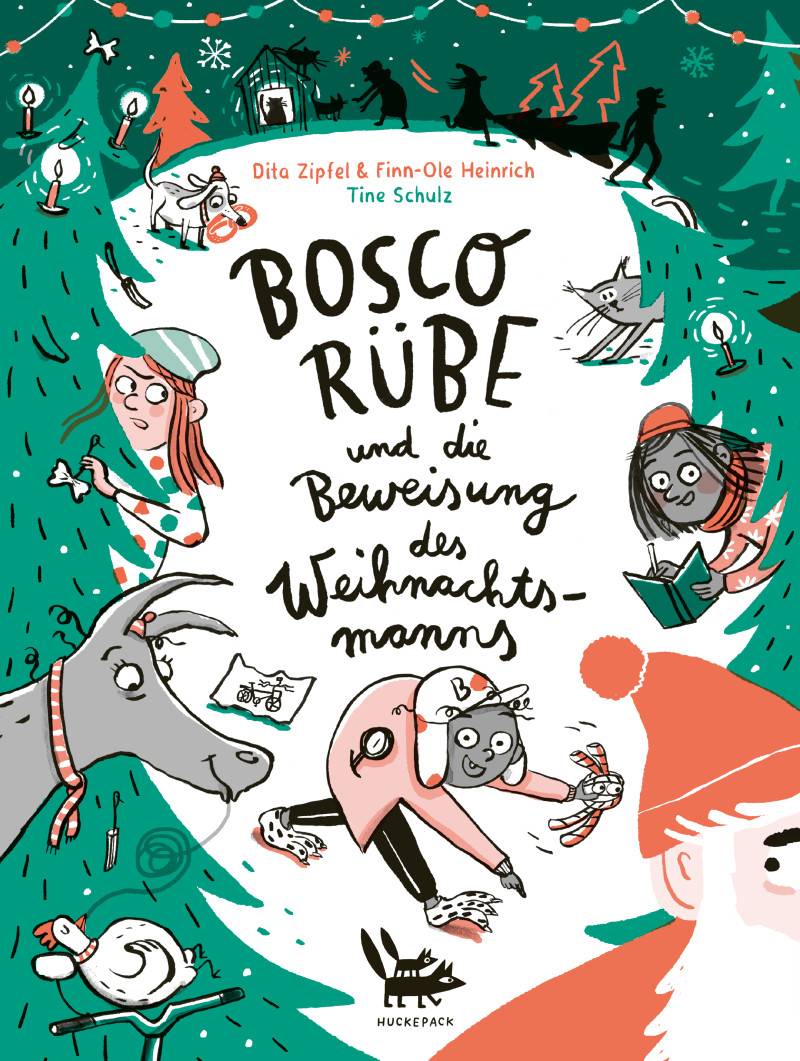 Buchtipp: Finn-Ole Heinrich: Bosco Rübe und die Beweisung des Weihnachtsmanns