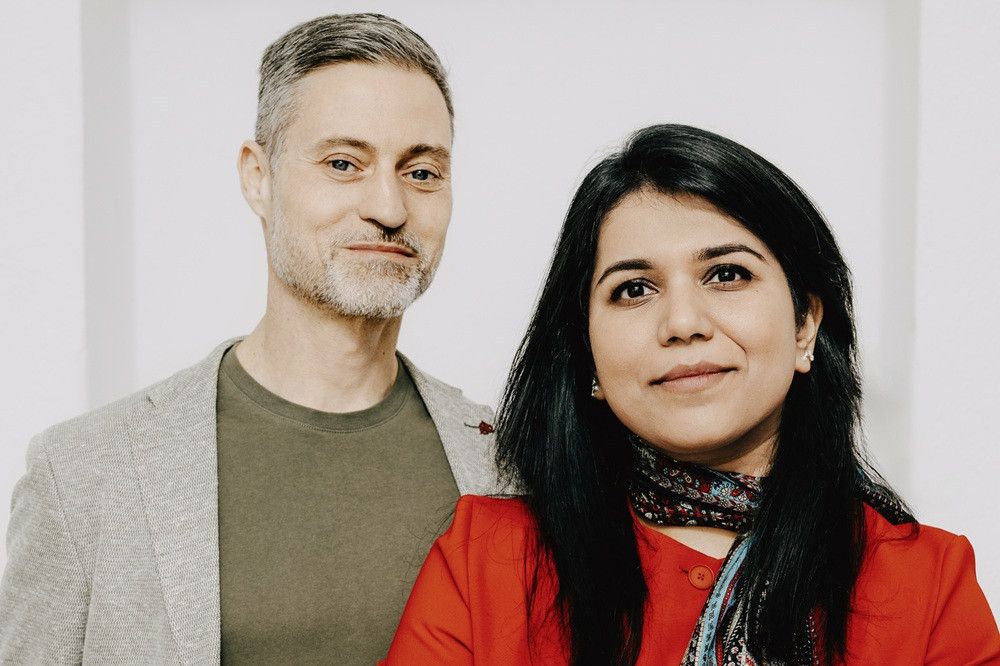 Gemischtes Doppel mit Meron Mendel und Saba-Nur Cheema