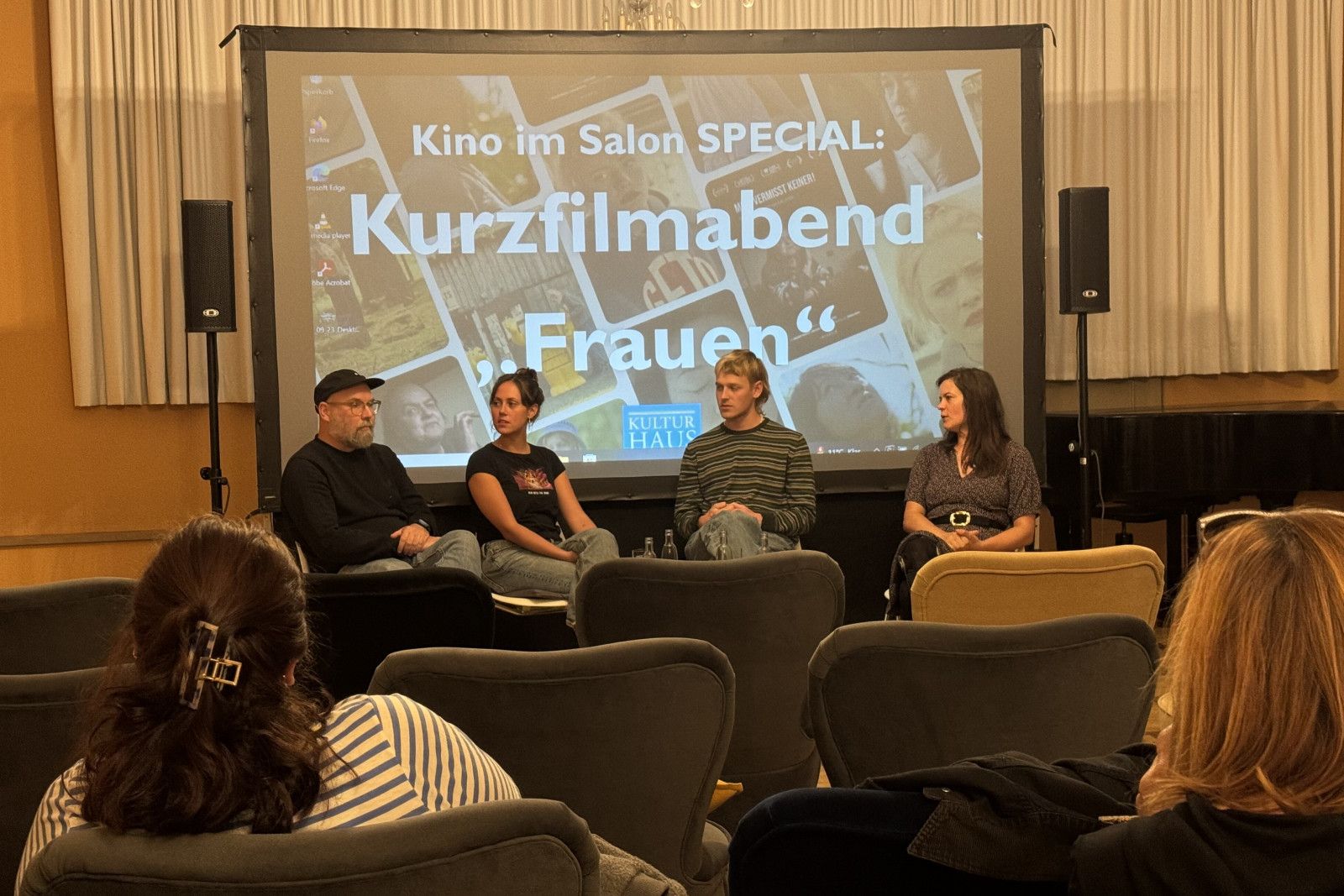 Kino im Salon SPECIAL: Kurzfilmabend „Frauen“