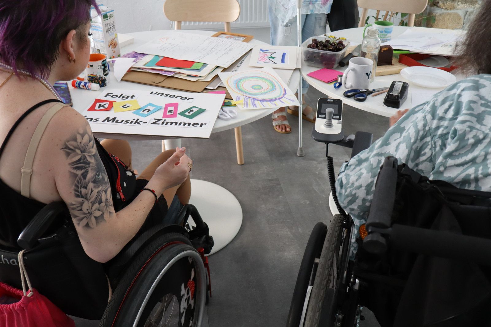 Workshop zum Thema Collage